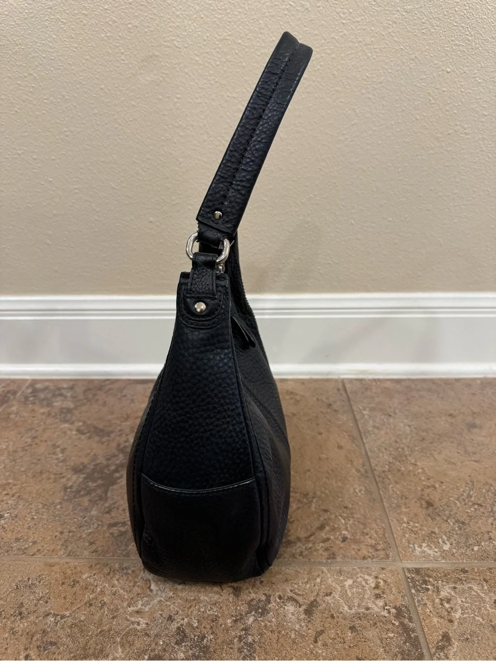 Cole Haan Black Village Hobo Bag